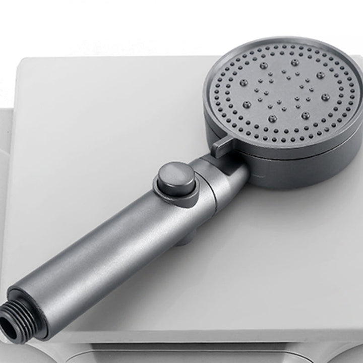 BowLift | Contemporary Round Hand Shower Adjustable Spray Pattern Wall Mounted Shower Head