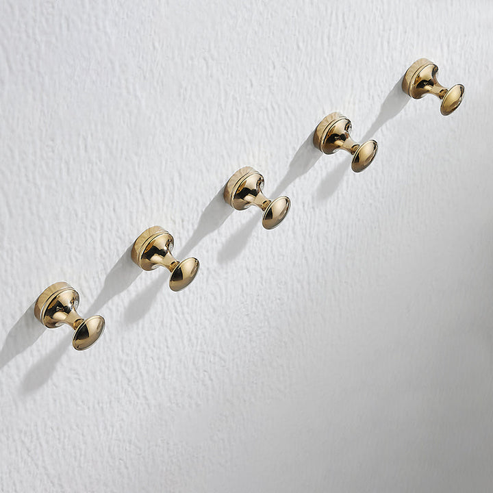 BowLift | 10-piece Bathroom Accessories Hardware Set Modern Bathroom Accessories Set, Bathrobe Hooks