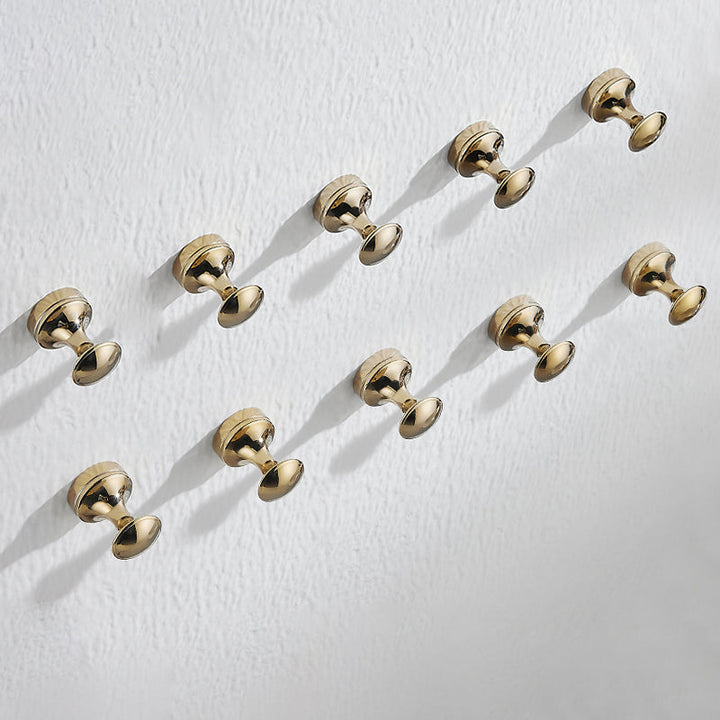 BowLift | 10-piece Bathroom Accessories Hardware Set Modern Bathroom Accessories Set, Bathrobe Hooks