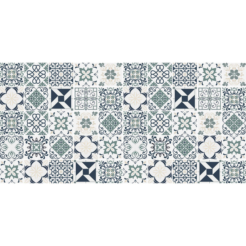 BowLift | Spanish Pattern Single Tile Waterproof Peel & Stick Tile for Splashback Wall
