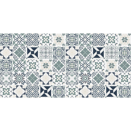 BowLift | Spanish Pattern Single Tile Waterproof Peel & Stick Tile for Splashback Wall