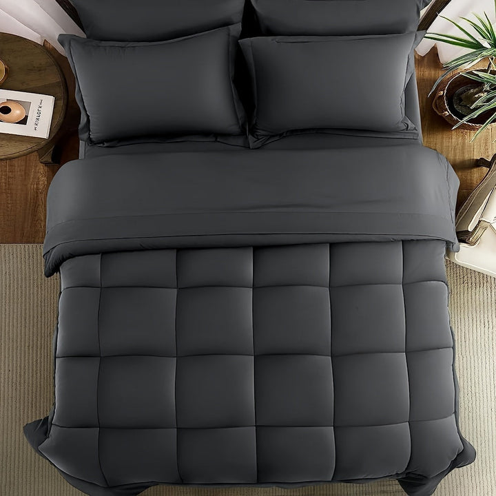 BowLift | SleepHaven All-Season Comforter Set | Breathable & Easy Care | Hotel Quality