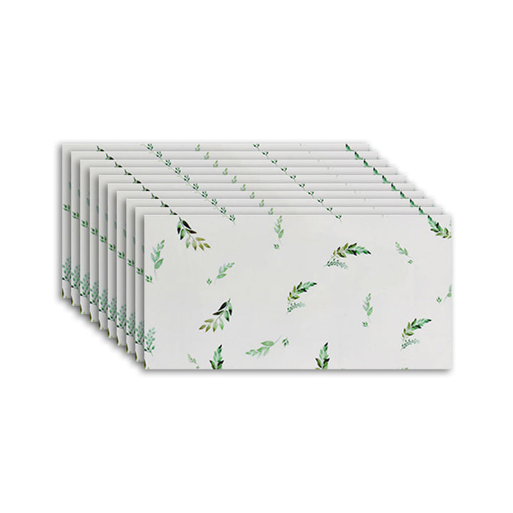 BowLift | Rectangular fireproof tile PVC Single Peel & Stick tile for Backsplash Wall