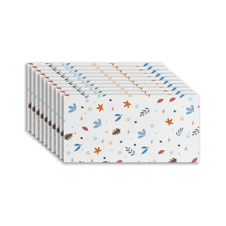 BowLift | Rectangular fireproof tile PVC Single Peel & Stick tile for Backsplash Wall
