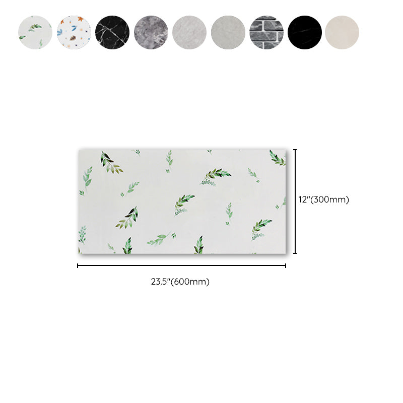 BowLift | Rectangular fireproof tile PVC Single Peel & Stick tile for Backsplash Wall