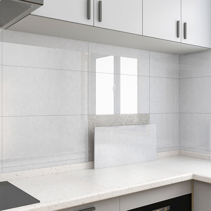 BowLift | Rectangular Mold Resistant Tile PVC Single Peel & Stick Tile for Splashback Wall