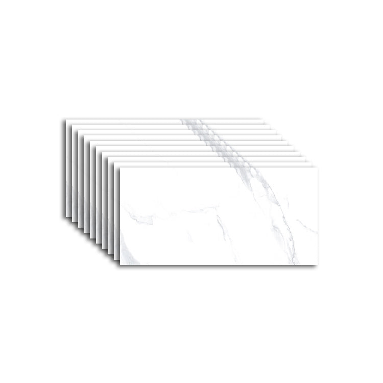 BowLift | Rectangular Mold Resistant Tile PVC Single Peel & Stick Tile for Splashback Wall