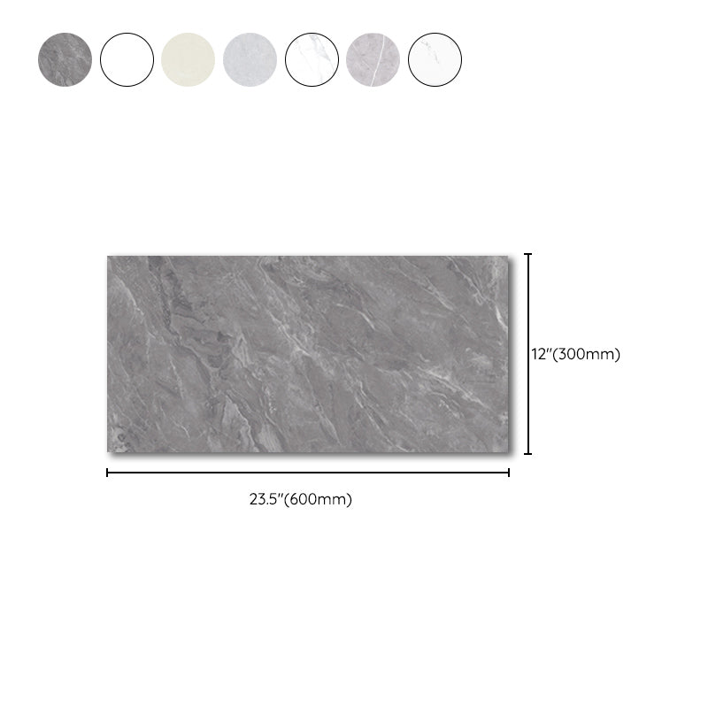 BowLift | Rectangular Mold Resistant Tile PVC Single Peel & Stick Tile for Splashback Wall