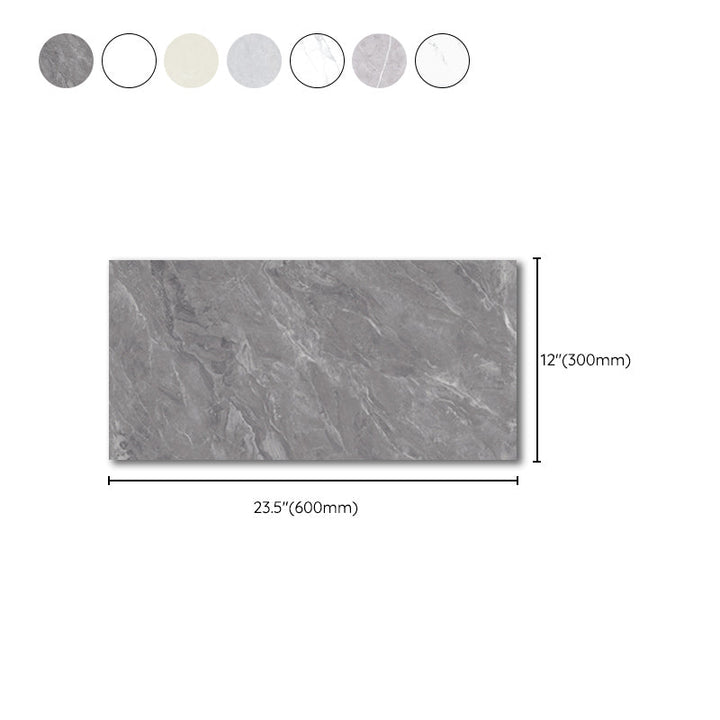 BowLift | Rectangular Mold Resistant Tile PVC Single Peel & Stick Tile for Splashback Wall