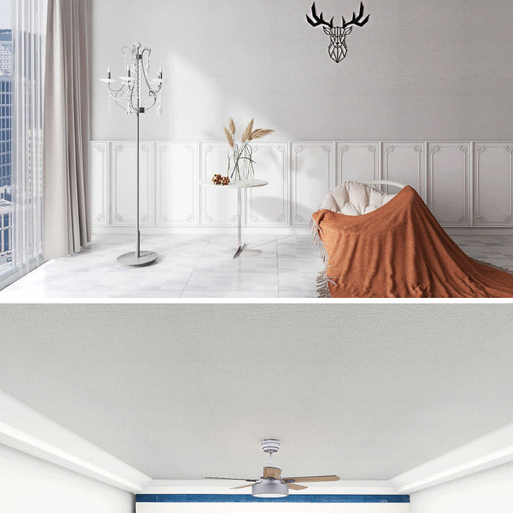 BowLift | Modern Pearl Wainscoting Flax Wall Access Panel Self-Adhesive Wall Panels