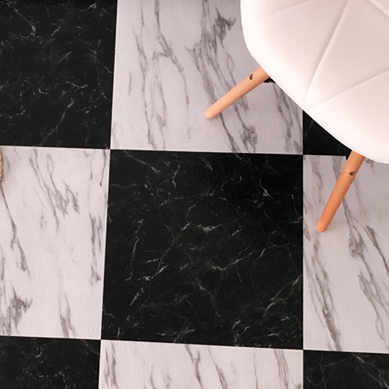BowLift | Modern fabric look plastic floor water-repellent square edge floor tiles