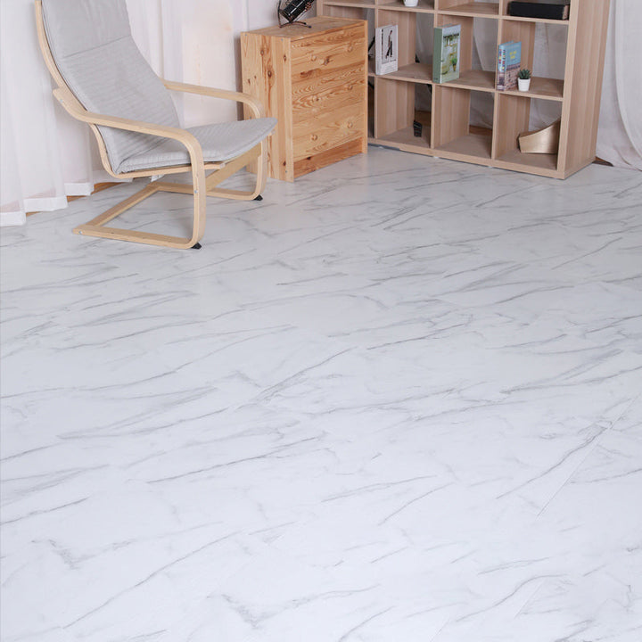 BowLift | Modern fabric look plastic floor water-repellent square edge floor tiles