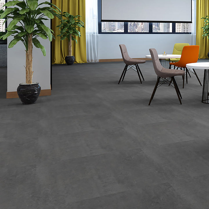 BowLift | Modern fabric look plastic floor water-repellent square edge floor tiles