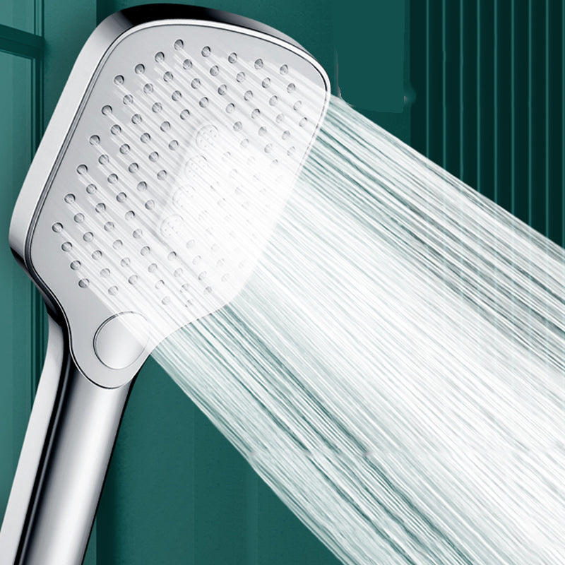 BowLift | Rectangular Self-Cleaning Hand Shower Adjustable Spray Pattern Wall Mounted Hand Shower