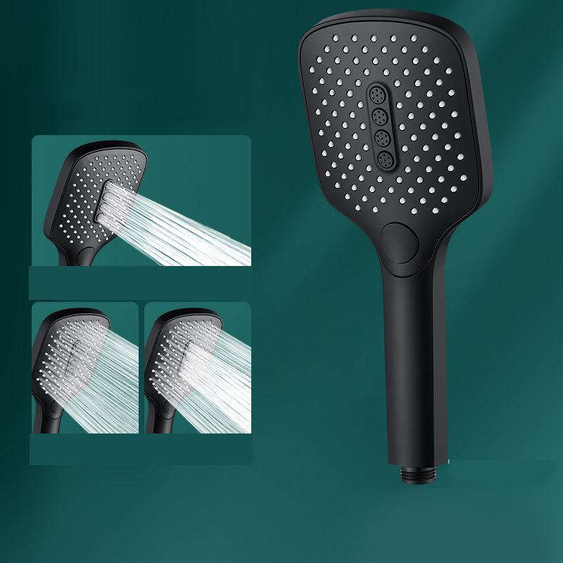 BowLift | Rectangular Self-Cleaning Hand Shower Adjustable Spray Pattern Wall Mounted Hand Shower