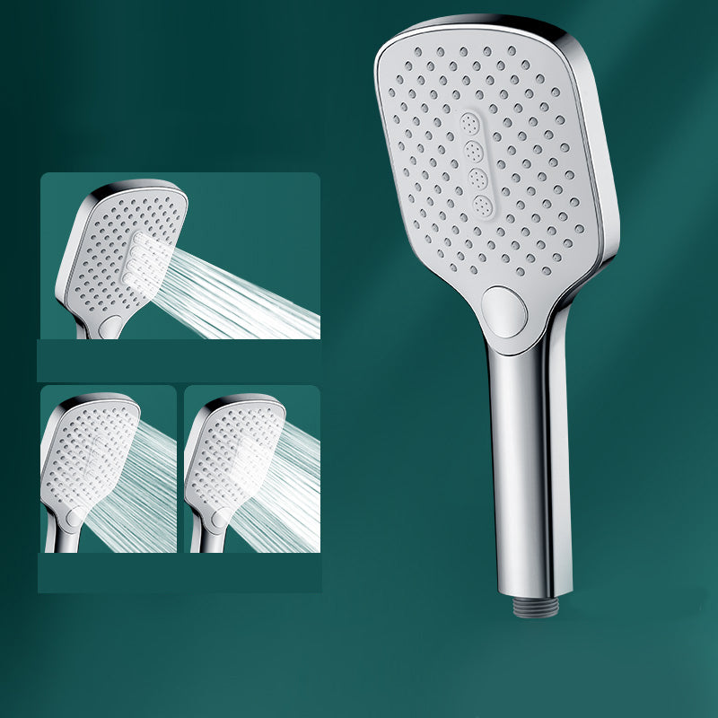 BowLift | Rectangular Self-Cleaning Hand Shower Adjustable Spray Pattern Wall Mounted Hand Shower
