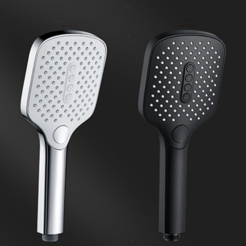 BowLift | Rectangular Self-Cleaning Hand Shower Adjustable Spray Pattern Wall Mounted Hand Shower