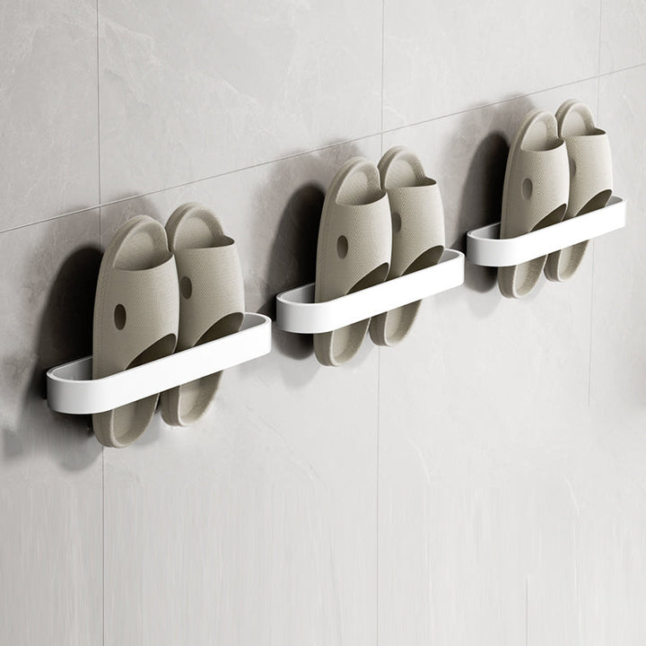 BowLift | Minimalist Bathroom Accessories Set Metal Slipper Rack/Towel Holder