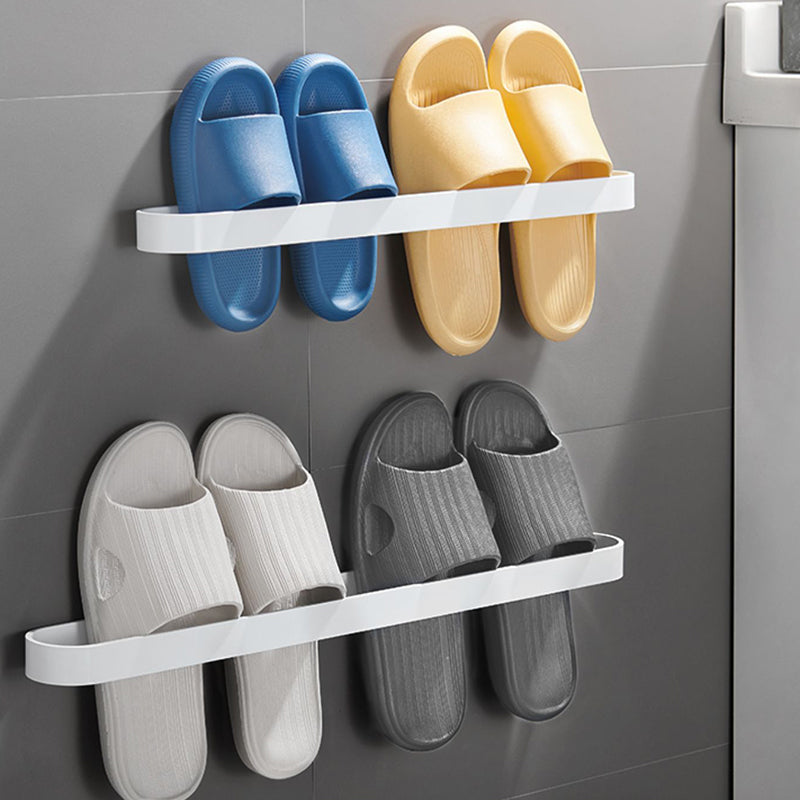BowLift | Minimalist Bathroom Accessory Set Metal Slipper Rack/Towel Holder