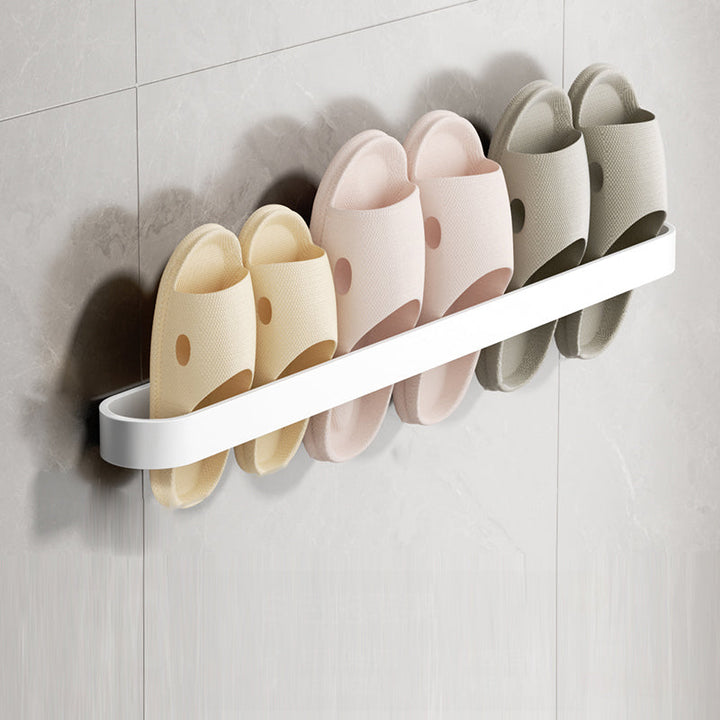 BowLift | Minimalist Bathroom Accessories Set Metal Slipper Rack/Towel Holder