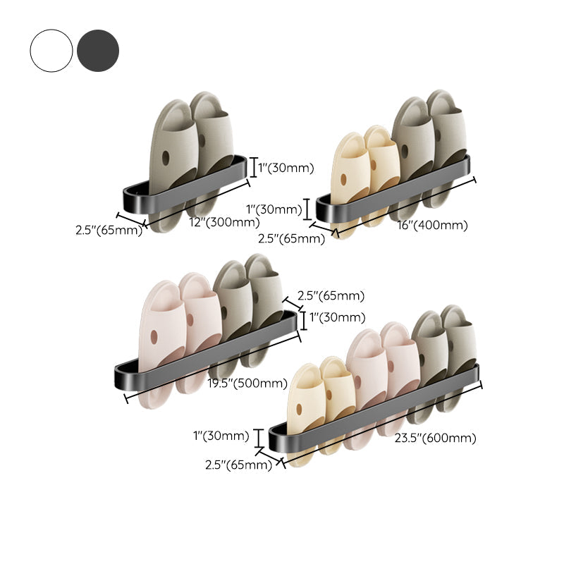 BowLift | Minimalist Bathroom Accessory Set Metal Slipper Rack/Towel Holder