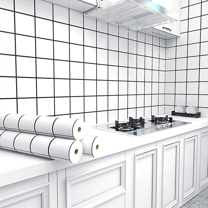 BowLift | Grid Mosaic Peel & Stick Tile Waterproof Kitchen Wallpaper