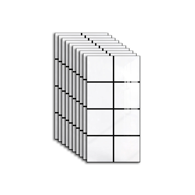 BowLift | Rectangular Mold Resistant Tile PVC Singular Peel & Stick Tile for the Kitchen