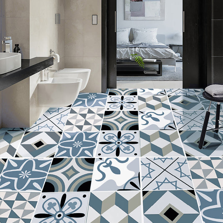 BowLift | Spanish Pattern Single Tile Mold Resistant Peel & Stick Tile for Backsplash