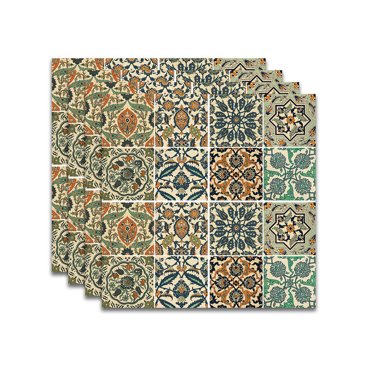 BowLift | Spanish Pattern Single Tile Mold Resistant Peel & Stick Tile for Backsplash
