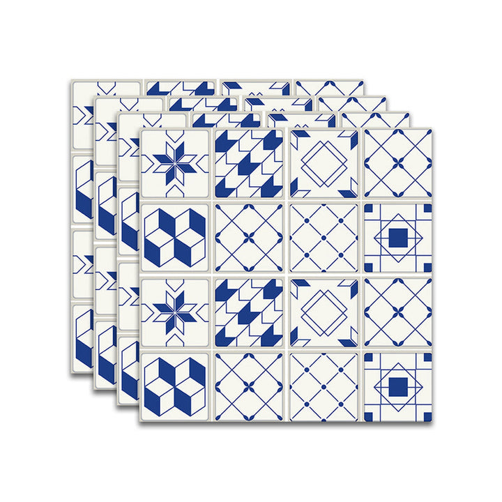 BowLift | Spanish Pattern Single Tile Mold Resistant Peel & Stick Tile for Splashback