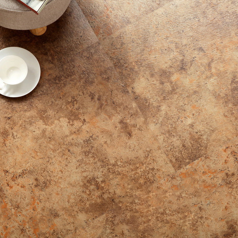 BowLift | Modern Water-Repellent Plastic Flooring Fabric Look Square Edge Floor Tiles