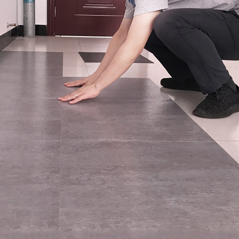 BowLift | Modern Water-Repellent Plastic Floor Fabric Look Square Edge Floor Tiles
