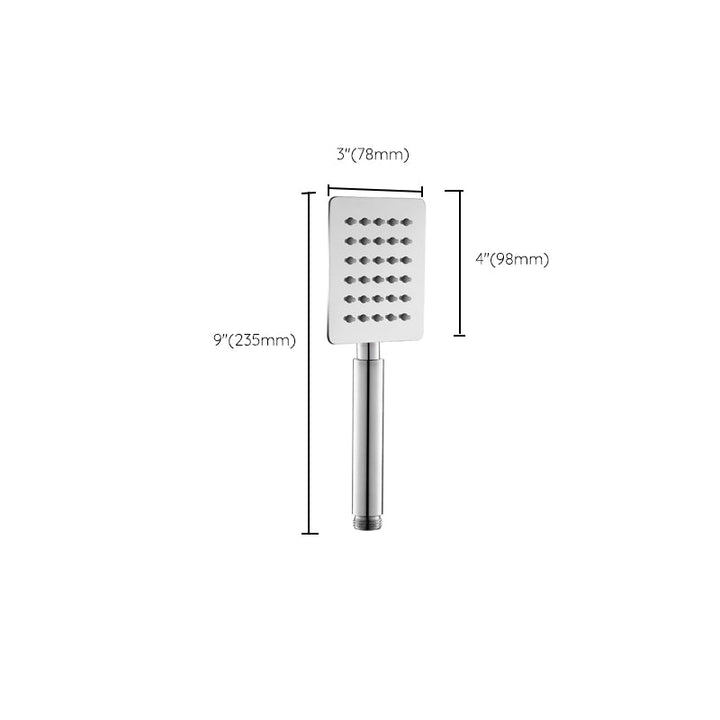 BowLift | Contemporary Shower Handheld Showerhead Made of Stainless Steel Self-Cleaning Showerhead