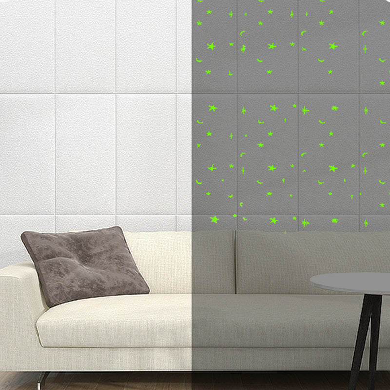 BowLift | Fluffy Soft Bag Panel Smooth Wall Interior Modern Board Set of 1