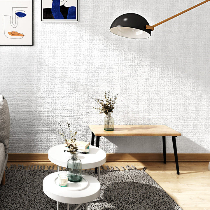 BowLift | Modern Pearl Wall Molding Flat Wall Access Panel Peel and Stick Foam Baseboard