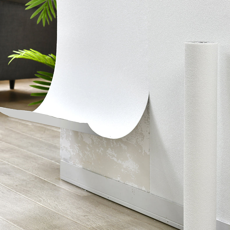 BowLift | Modern Pearl Wall Molding Flat Wall Access Panel Peel and Stick Foam Baseboard