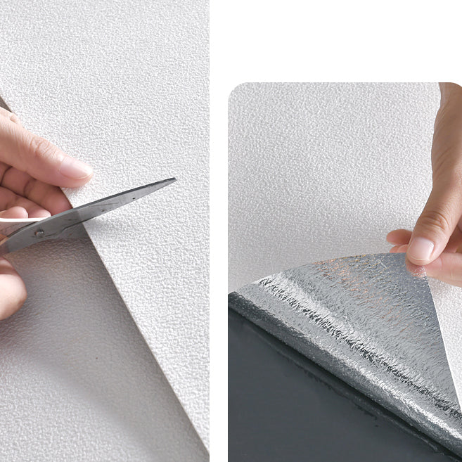 BowLift | Modern Pearl Wall Molding Flat Wall Access Panel Peel and Stick Foam Baseboard