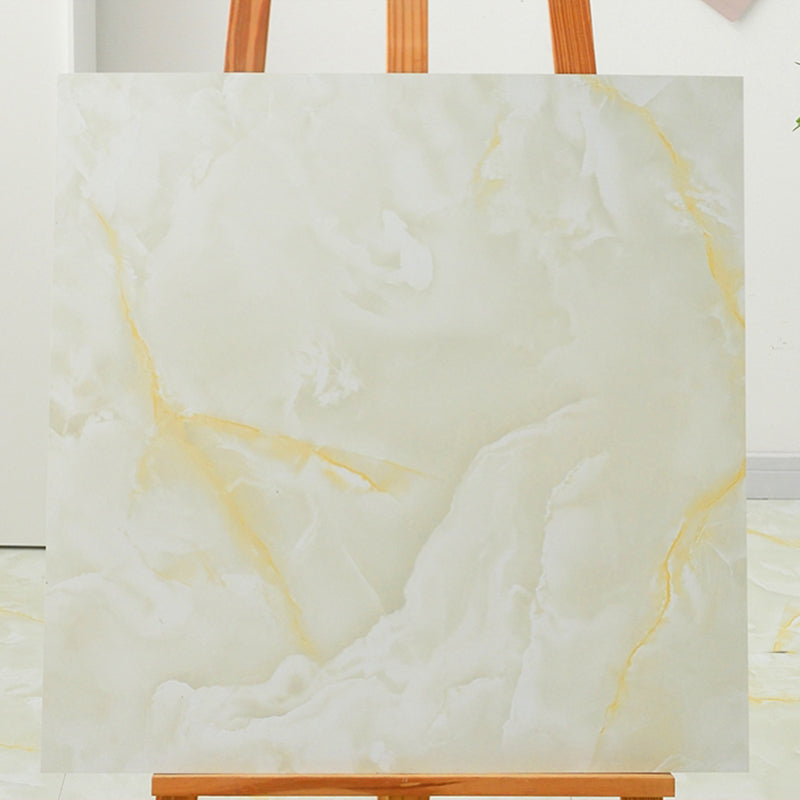BowLift | Marbling Plastic Floor Waterproof Peel & Stick Floor Tiles