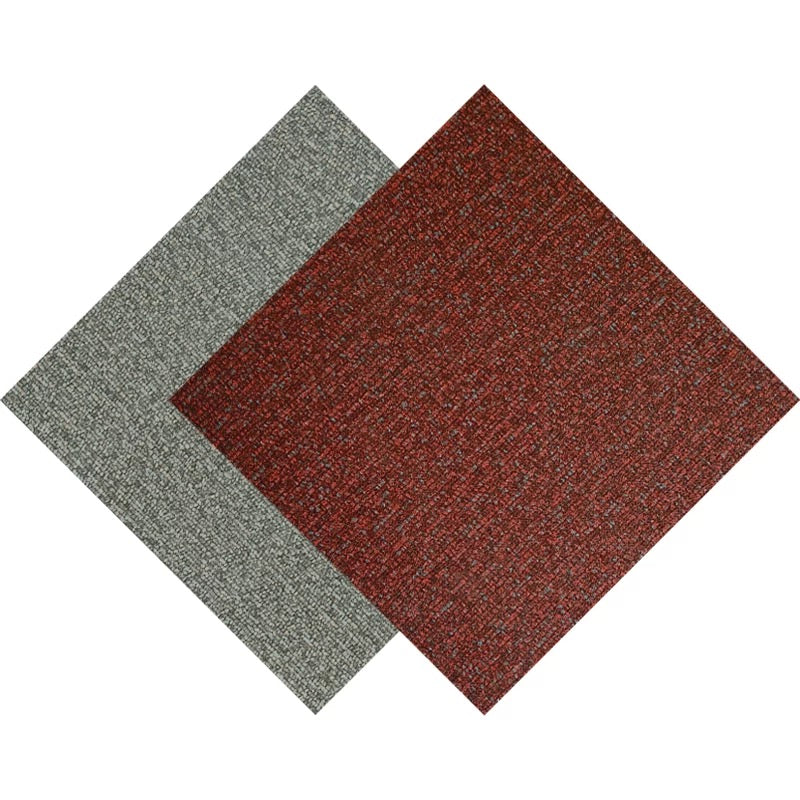 BowLift | Square Plastic Flooring Water Repellent Peel and Stick Tiles Floor Leather
