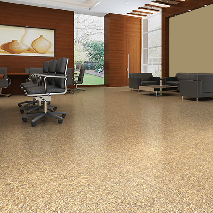 BowLift | Square Plastic Flooring Water Repellent Peel and Stick Tiles Floor Leather