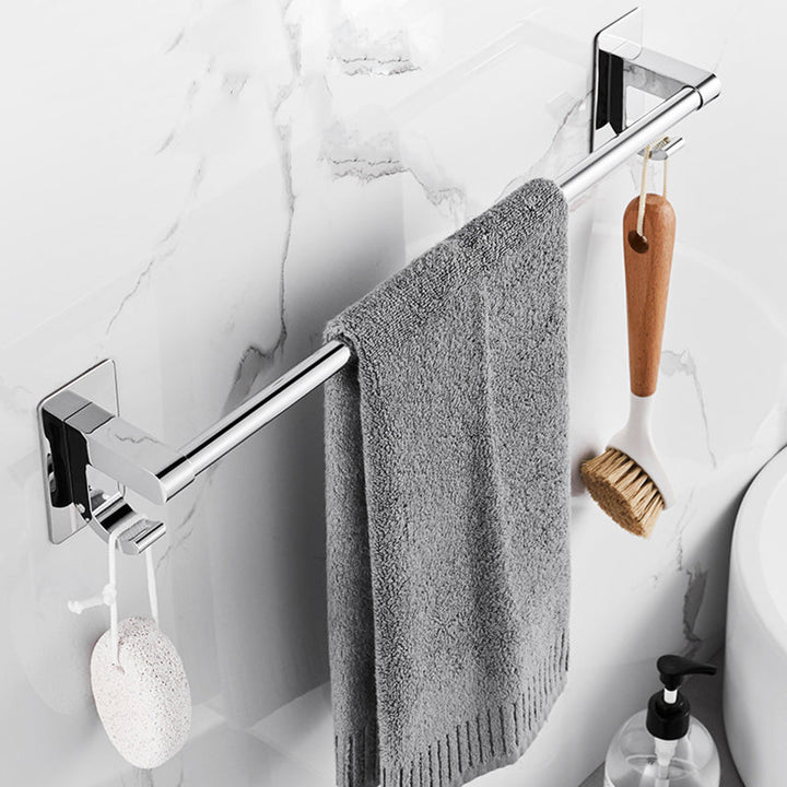 BowLift | Polished Chrome Bathroom Accessory Set Modern Bathroom Shelf Stainless Steel