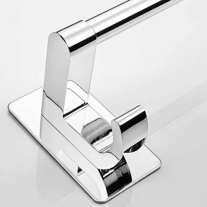 BowLift | Polished Chrome Bathroom Accessory Set Modern Bathroom Shelf Stainless Steel