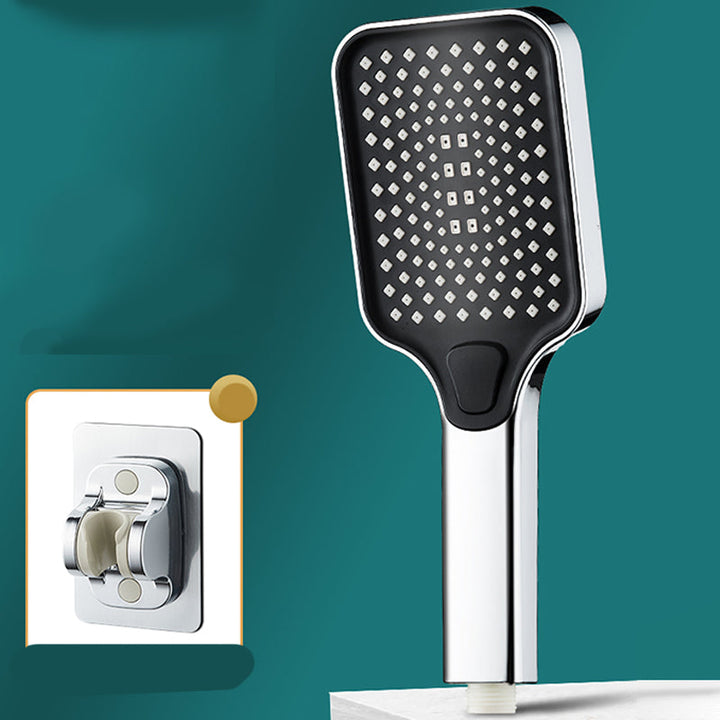 BowLift | Contemporary Rectangular Hand Shower Adjustable Spray Pattern Shower Head