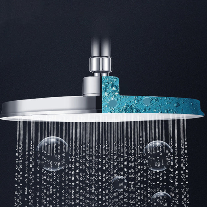 BowLift | Round Showerhead Combo Modern Fixed Showerhead for Bathroom
