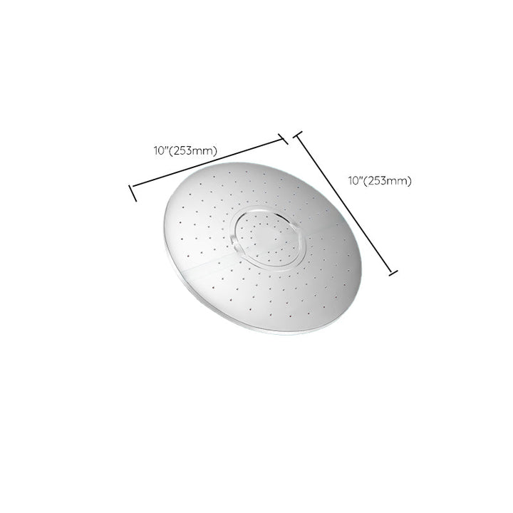 BowLift | Round Showerhead Combo Modern Fixed Showerhead for Bathroom