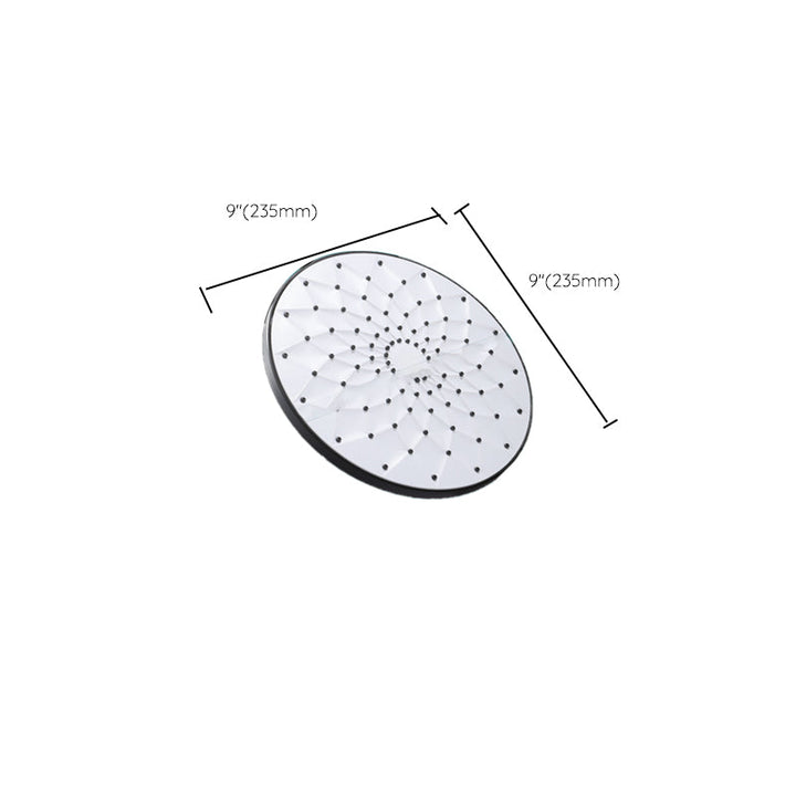 BowLift | Round Showerhead Combo Modern Fixed Showerhead for Bathroom