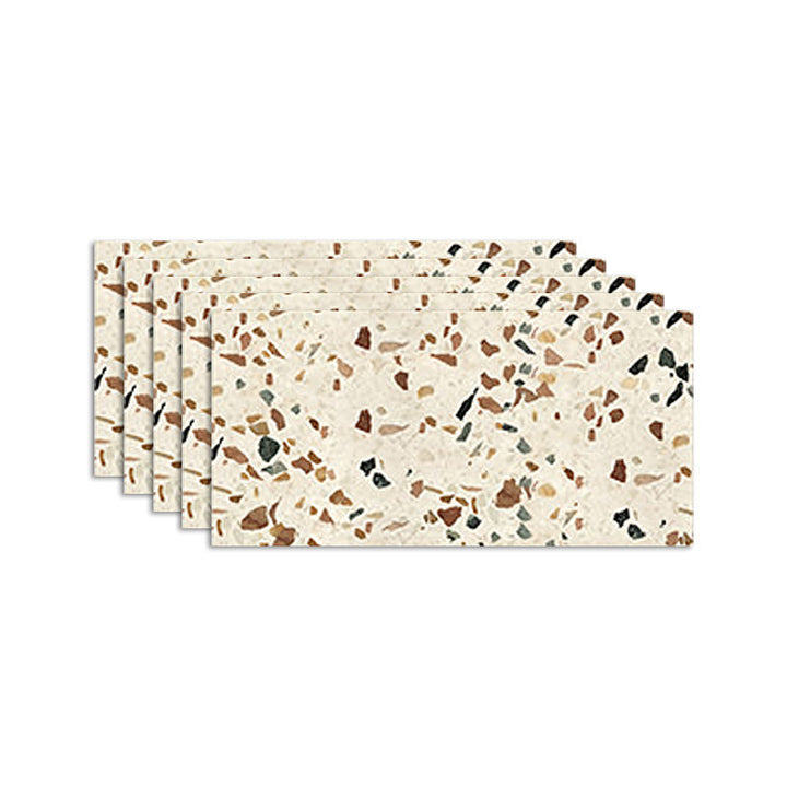 BowLift | Brown non-slip floor tile 30 cm x 60 cm brick effect single tile PVC