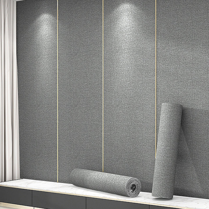 BowLift | Modern Linen Wall Cladding Panels Textured Wall Interior Anti-Collision Board