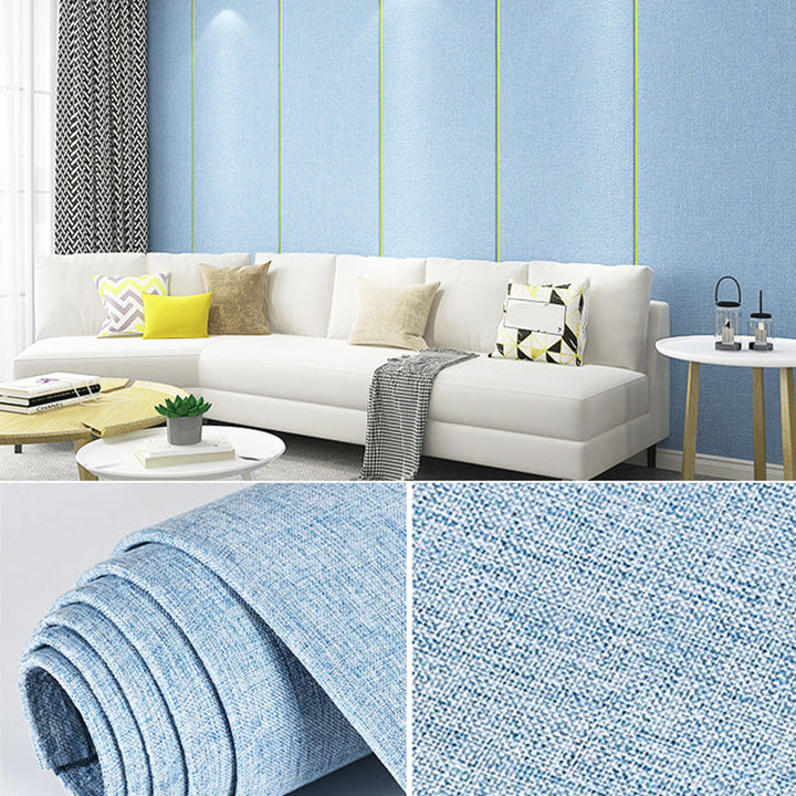 BowLift | Modern Linen Wall Cladding Panels Textured Wall Interior Anti-Collision Board