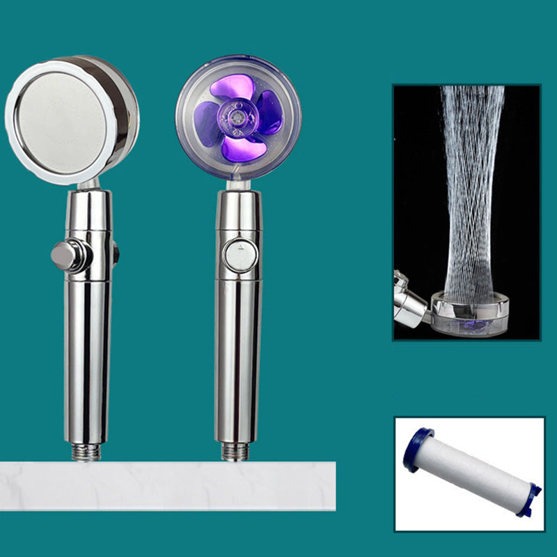 BowLift | Modern Round Handheld Showerhead Rain Spray Head made of Plastic